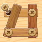 Wood Puzzle: Nuts & Bolts Mod